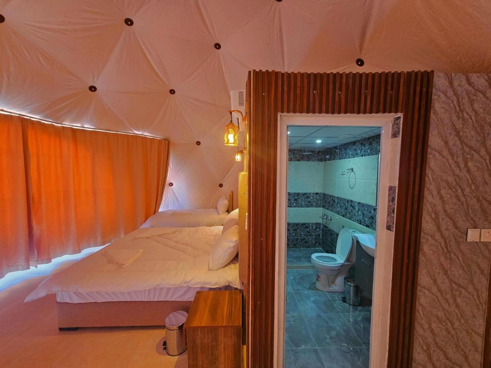 Salman Zwaidh Camp Hotel Wadi Rum Exterior photo